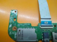 Лот: 25240337. Фото: 2. Б/У плата расширения x555dg_usbio... Комплектующие