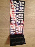 Лот: 6839583. Фото: 3. Альбом-планшет для монет 25 центов... Коллекционирование, моделизм