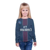 Лот: 10814984. Фото: 5. Детский лонгслив 3D "ПСЖ Неймар...