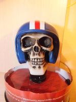 Лот: 4080969. Фото: 3. Ручка КПП Череп (Skull). Авто, мото, водный транспорт