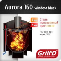 Лот: 8473594. Фото: 2. Печь Grill’D Aurora 160 window... Тепловое оборудование, климат