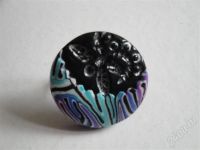 Лот: 432448. Фото: 2. Изделия из полимерной глины,кольцо... Ювелирные изделия, бижутерия, часы