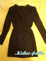 Лот: 4472911. Фото: 2. Платье черное новое 46размер. Женская одежда