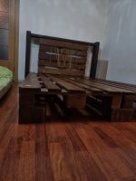 Лот: 20362005. Фото: 4. Стильная кровать из поддонов. Красноярск