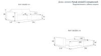 Лот: 25002737. Фото: 2. Угловой диван Ralf 2-секционный... Мягкая мебель