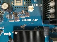 Лот: 25377274. Фото: 2. MAIN CV6681-K42,TV DEXP F43G8000C. Запчасти для бытовой техники