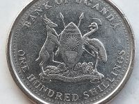Лот: 25638963. Фото: 2. Монета Уганды 100 шиллингов, 2008. Монеты