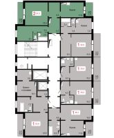 Лот: 10496682. Фото: 2. 2-комн в ЖК "Мичурино", 1 д... Продажа