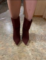 Лот: 24889302. Фото: 3. Ботильоны винные giuseppe zanotti... Одежда, обувь, галантерея