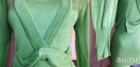 Лот: 13135744. Фото: 3. Джемпер женский зеленый с бантом... Одежда, обувь, галантерея