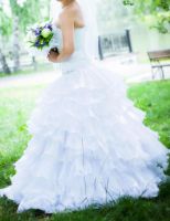 Лот: 6377315. Фото: 3. Шикарное свадебное платье (трансформер... Одежда, обувь, галантерея