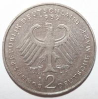 Лот: 9755738. Фото: 2. 2 марки 1989 год. F. Германия... Монеты