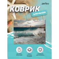 Лот: 25112977. Фото: 2. Коврик для мыши Perfeo "Пляж... Периферия