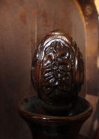 Лот: 14730632. Фото: 2. 1 Резьба по дереву Яйцо деревянное... Скульптура, резьба