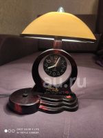 Лот: 23561838. Фото: 2. Часы с лампой. Предметы интерьера