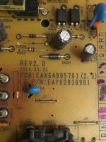 Лот: 16413147. Фото: 2. 04-11 PSU , EAX64905701 (2.5... Запчасти для бытовой техники