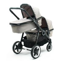 Лот: 14806585. Фото: 2. Коляска для двойни BabyZz Dynasty. Детский транспорт
