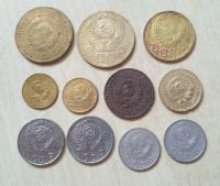 Лот: 2402866. Фото: 2. 11 монет СССР с 1924 по 1956. Монеты
