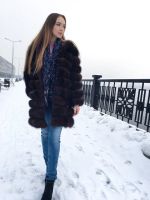 Лот: 10667844. Фото: 3. НОВАЯ Шуба из песца. Одежда, обувь, галантерея