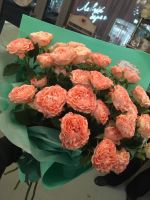 Лот: 15070200. Фото: 2. Букет с Кустовыми Розами "Кружевной... Цветы, букеты