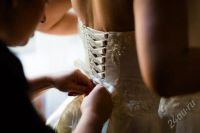Лот: 2805341. Фото: 2. свадебное платье со шлейфом. Ришелье... Свадебная мода