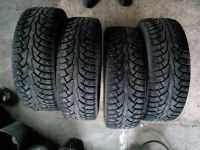 Лот: 25890198. Фото: 2. зимние шины 225/60 R17 шипы. Шины, Диски