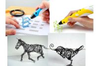Лот: 19375463. Фото: 3. Доставка 3Д ручка 3D PEN-2 с LCD... Компьютеры, оргтехника, канцтовары