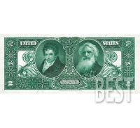 Лот: 14376147. Фото: 4. 2 доллара 1896 года США серебряный... Красноярск