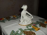 Лот: 6593423. Фото: 2. Статуэтка фарфоровая Балерина... Антиквариат
