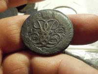 Лот: 16550170. Фото: 3. Очень редкие 2 копейки 1762 года... Коллекционирование, моделизм
