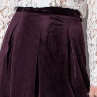 Лот: 9527987. Фото: 8. Брюки - кюлоты бордовые