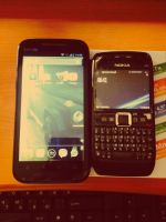 Лот: 4052073. Фото: 3. DNS s4501 + Nokia E71 Обмен на... Красноярск