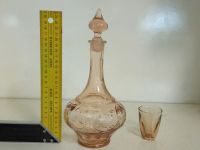 Лот: 19844844. Фото: 3. Графин цветное стекло ссср. Коллекционирование, моделизм