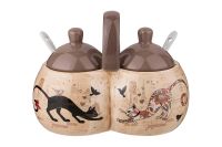 Лот: 24655576. Фото: 2. Банка 2 секции Hoff Парижские... Хозтовары