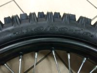 Лот: 13361331. Фото: 3. Колесо в сборе 110/90-18. Авто, мото, водный транспорт