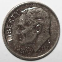 Лот: 11602834. Фото: 2. 1 дайм (10 центов) 2011 год. США... Монеты