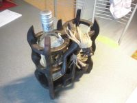 Лот: 5072413. Фото: 2. Туземец-Подставка под две бутылки... Посуда, кухонная утварь