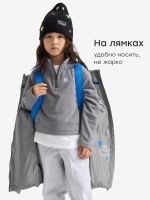 Лот: 25805629. Фото: 5. Пуховик детский Happy Baby, Серый