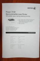 Лот: 14298913. Фото: 3. Принтер Xerox Phaser 3140. Компьютеры, оргтехника, канцтовары