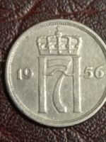 Лот: 18860806. Фото: 2. 10 Оре эре 1956 год. Норвегии. Монеты