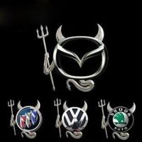 Лот: 4202952. Фото: 4. Наклейка "Чертик 3D" на эмблему... Красноярск