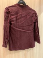 Лот: 20042639. Фото: 2. Блузка бордовая H&M размер 44. Женская одежда