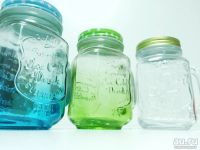 Лот: 8209051. Фото: 3. Кружка стеклянная "Ball Mason... Домашний быт