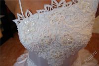 Лот: 1003006. Фото: 3. сказочное свадебное платье. новое... Одежда, обувь, галантерея