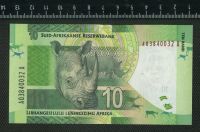 Лот: 10600533. Фото: 2. ЮАР 10 ранд. (люкс). Банкноты
