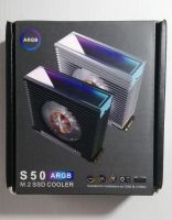 Лот: 25737943. Фото: 4. Радиатор для SSD M.2 с ARGB подсветкой. Красноярск