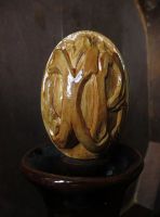 Лот: 14730648. Фото: 2. 3 Резьба по дереву Яйцо деревянное... Скульптура, резьба