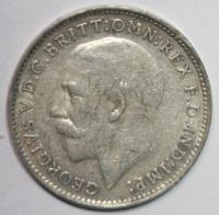 Лот: 2197795. Фото: 2. 3 пенса 1918 год. Великобритания. Монеты