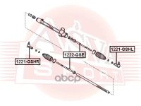 Лот: 24757675. Фото: 2. Наконечник Рулевой ASVA арт. 1221-GSHR. Красноярск