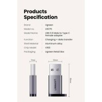 Лот: 21574362. Фото: 10. Адаптер UGREEN USB 3.0 to USB-C...